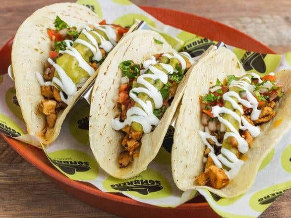 Al Pastor Taco Trio.